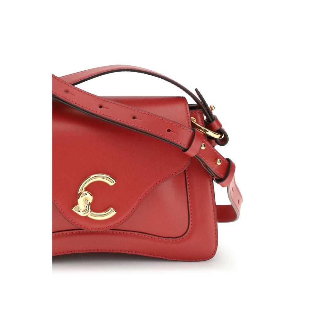 Red Calf Leather Bos Taurus Handbag