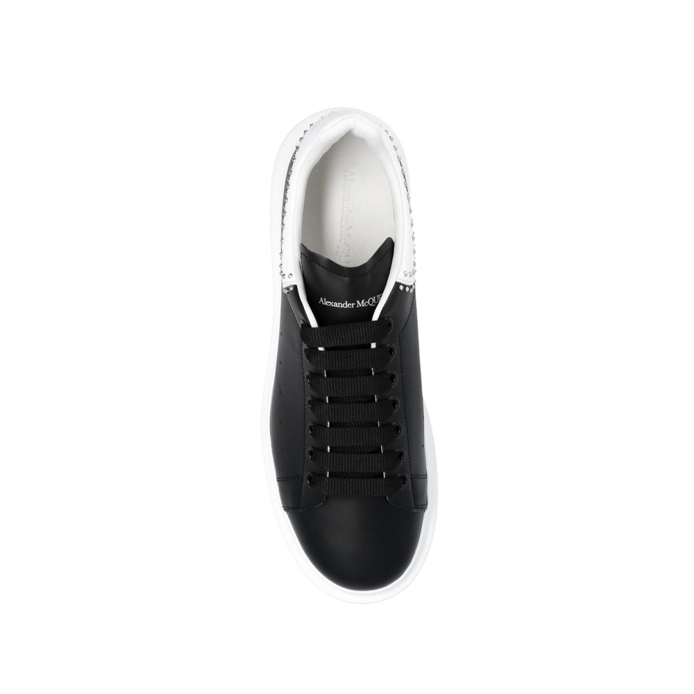 Black Calfskin Chunky Sneakers