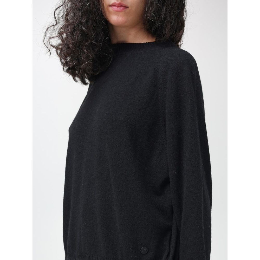 Black Cashmere Sweatshirt