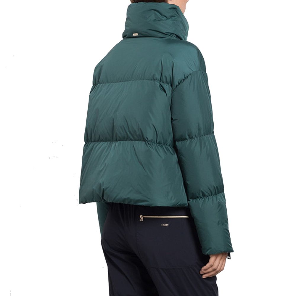 Bicolor Polyamide Coat