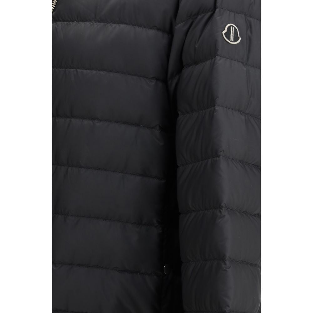 Black Polyester Coat