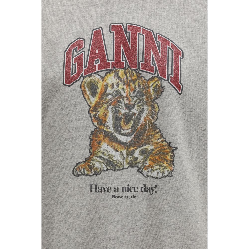 Gray Cotton Sweatshirt