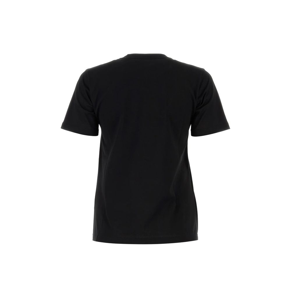 Black Cotton T-Shirt