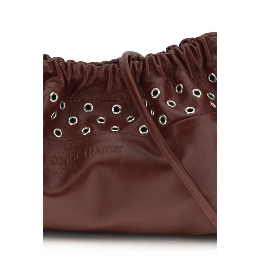 Bordeaux Calf Leather Bos Taurus Clutch Bag