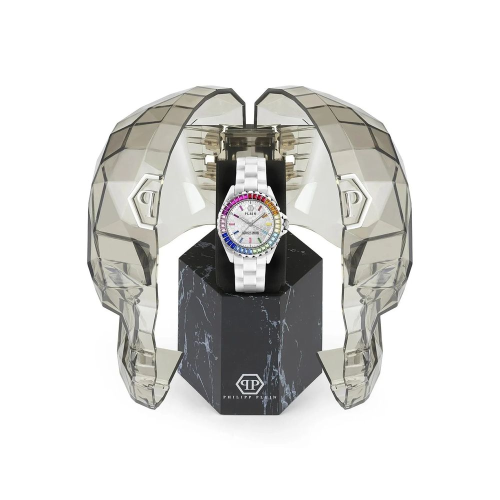 White Ceramic Dress Watch