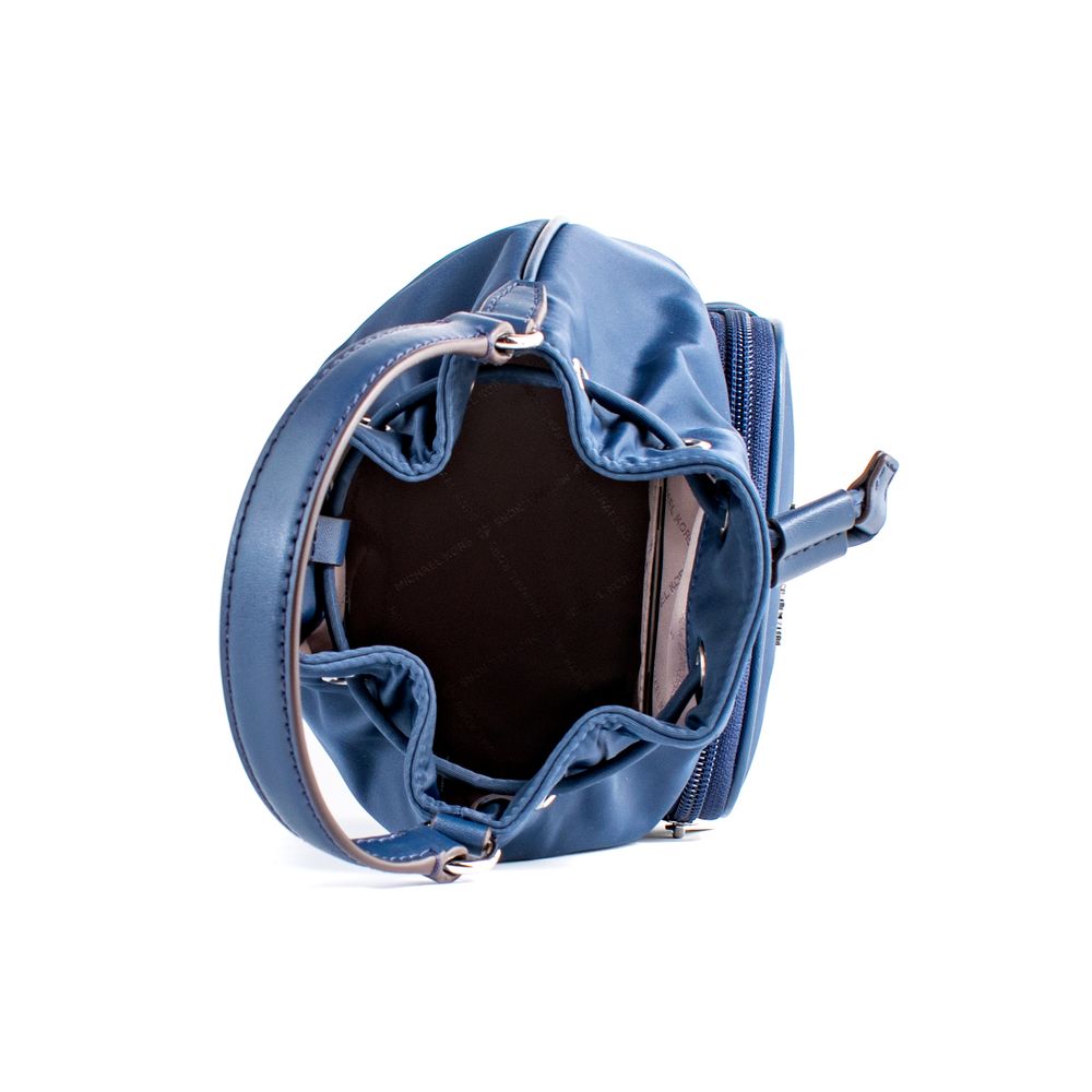 Blue Nylon Backet Bag