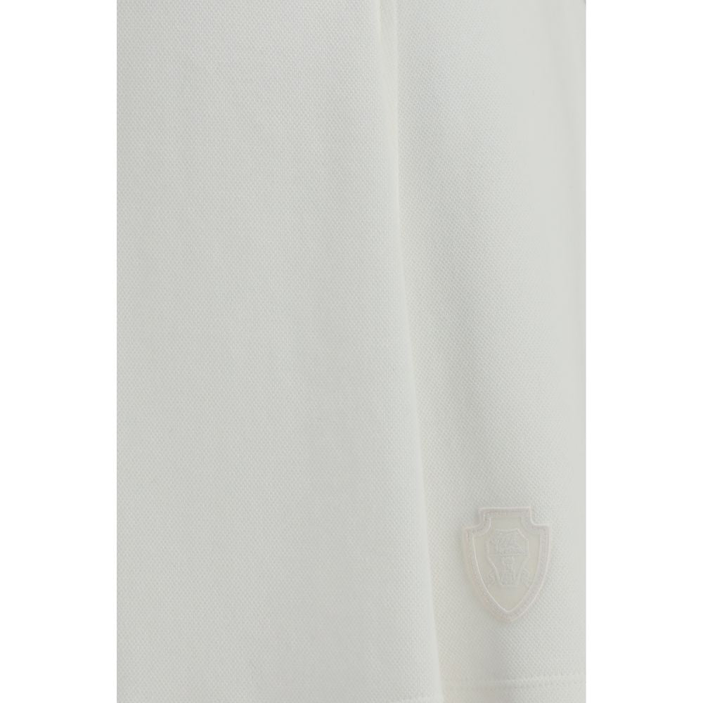 White Cotton Mini Skirt