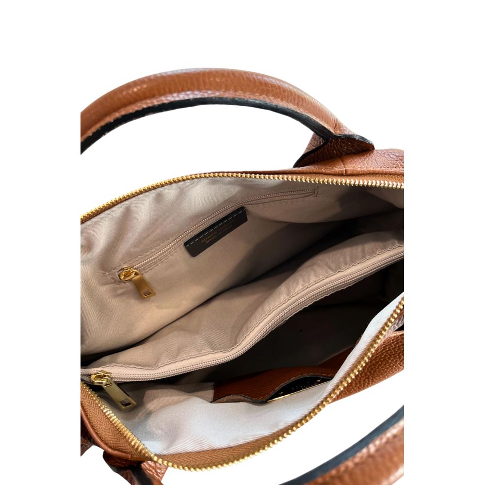 Brown Leather Women Handbag