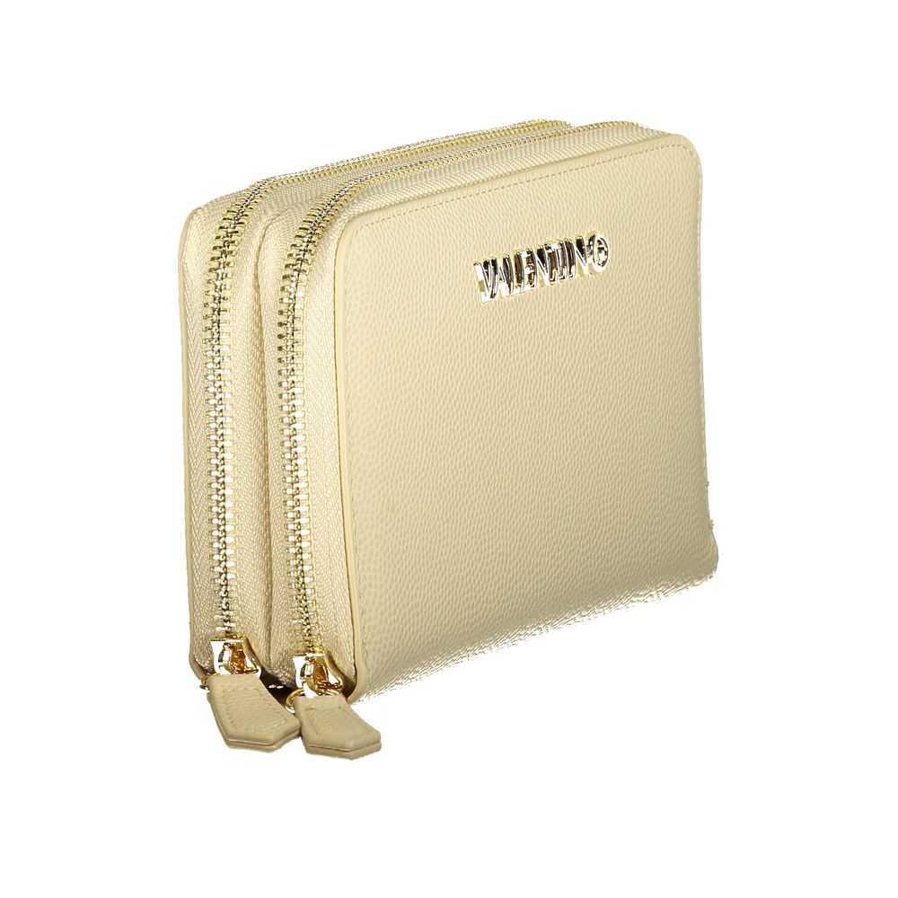 Beige Poliuretano Women's Wallet