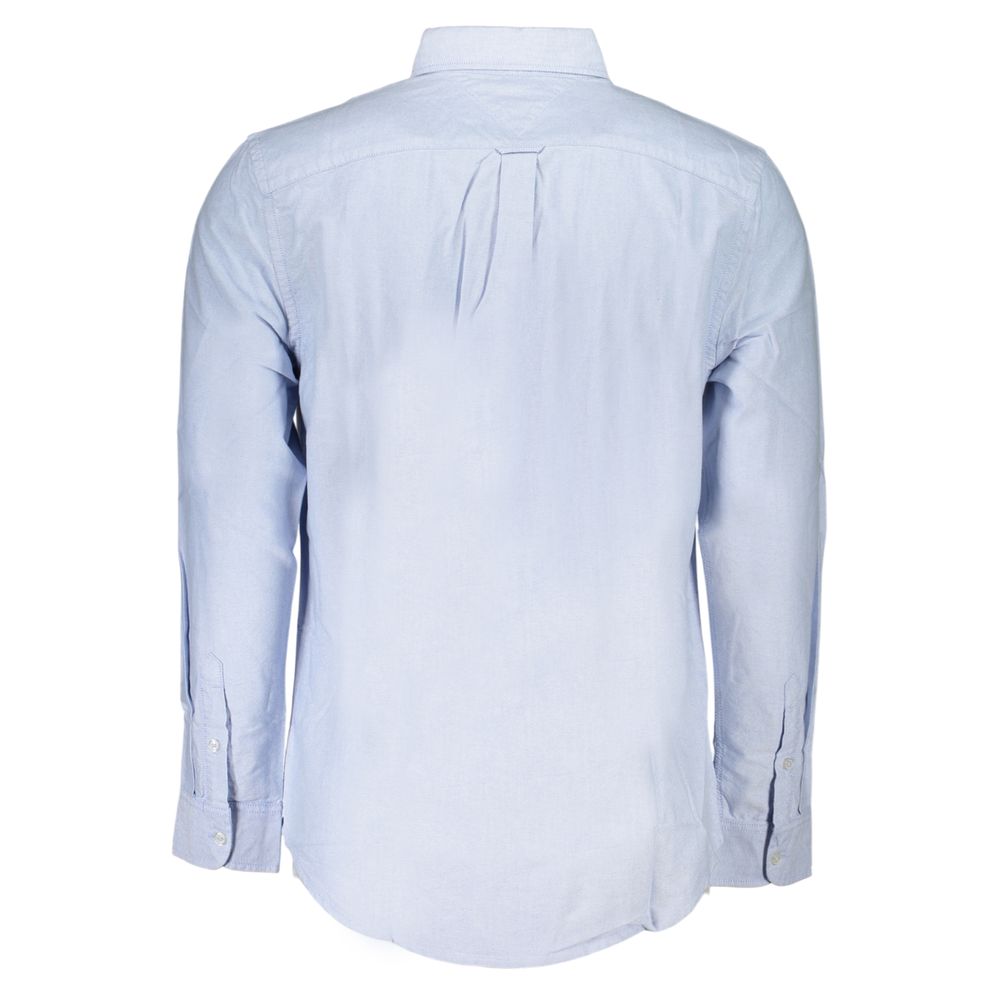 Azzurro Cotton Men's Shirt