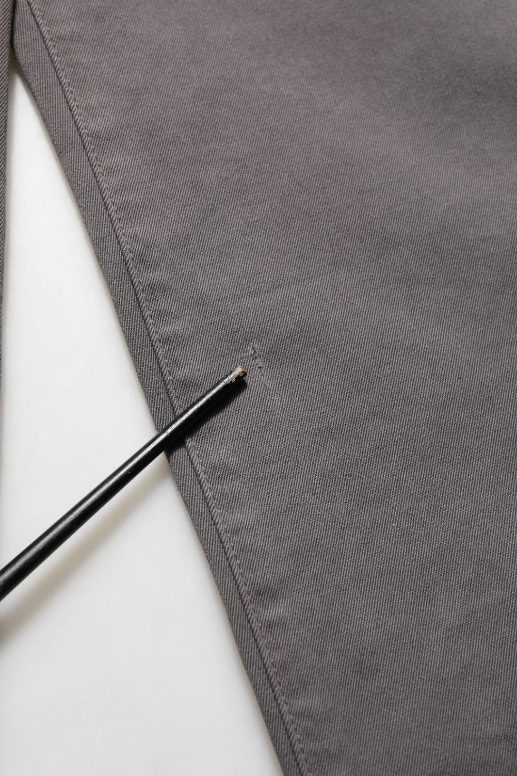 Dark Gray MidWaist Straight Men Trouser Pants