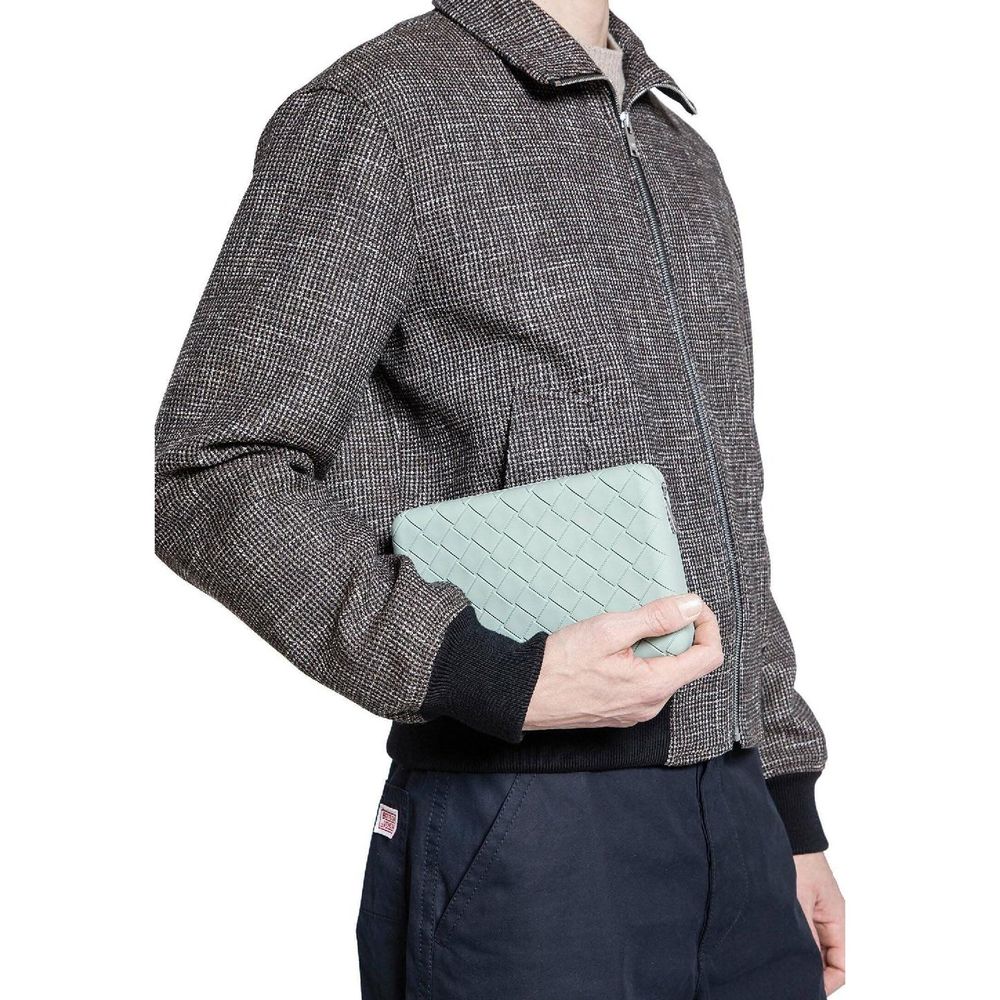 Bicolor Rubber Clutch Bag