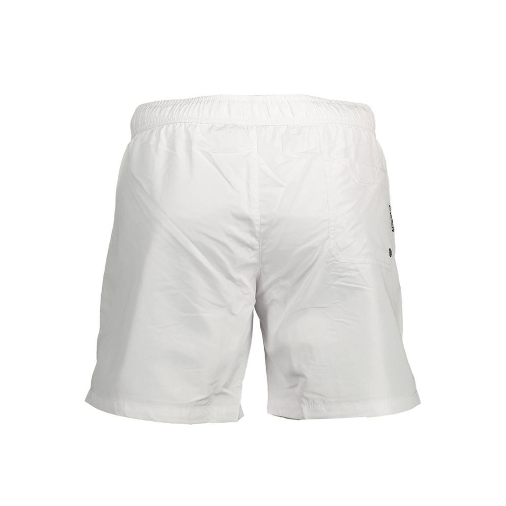Bianco Polyester Men's Swim Boxer