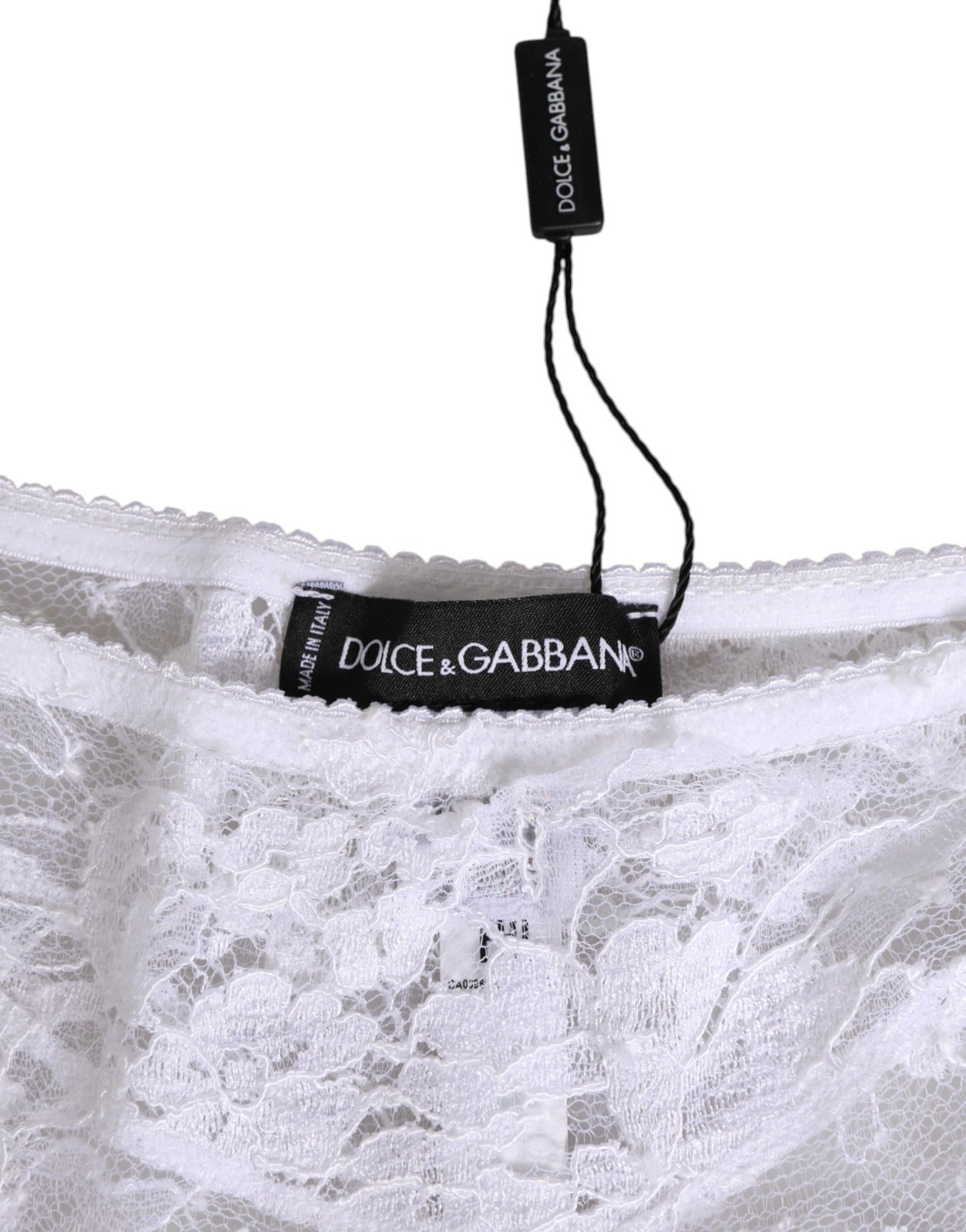 White Floral Lace Low Rise Panty Underwear
