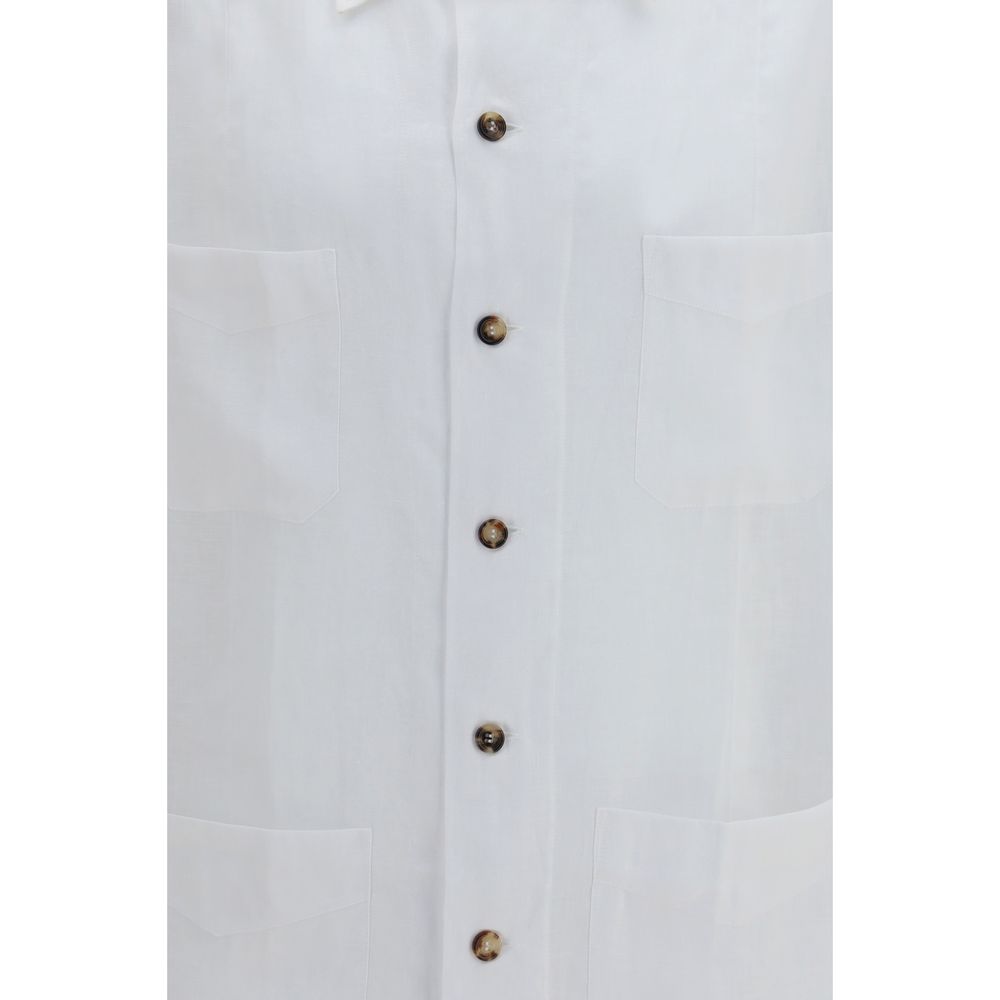 White Linen Shirt
