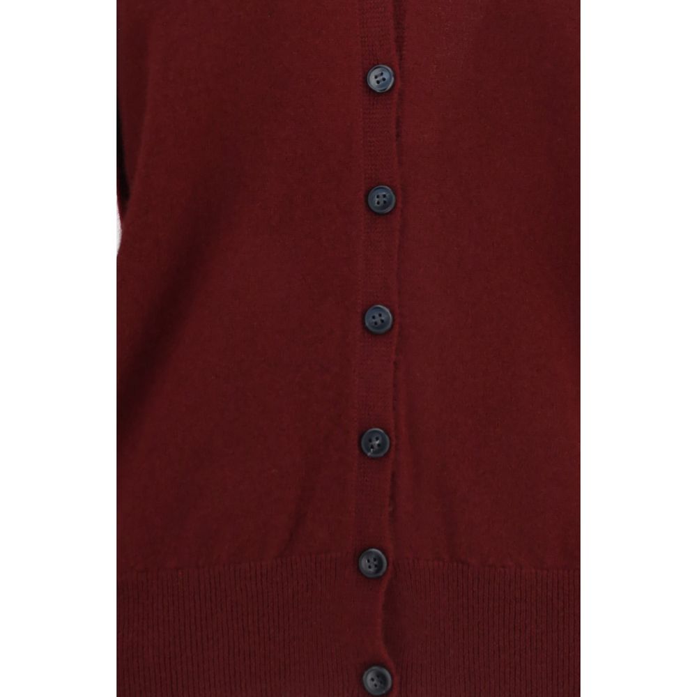Bordeaux Cashmere Cardigan
