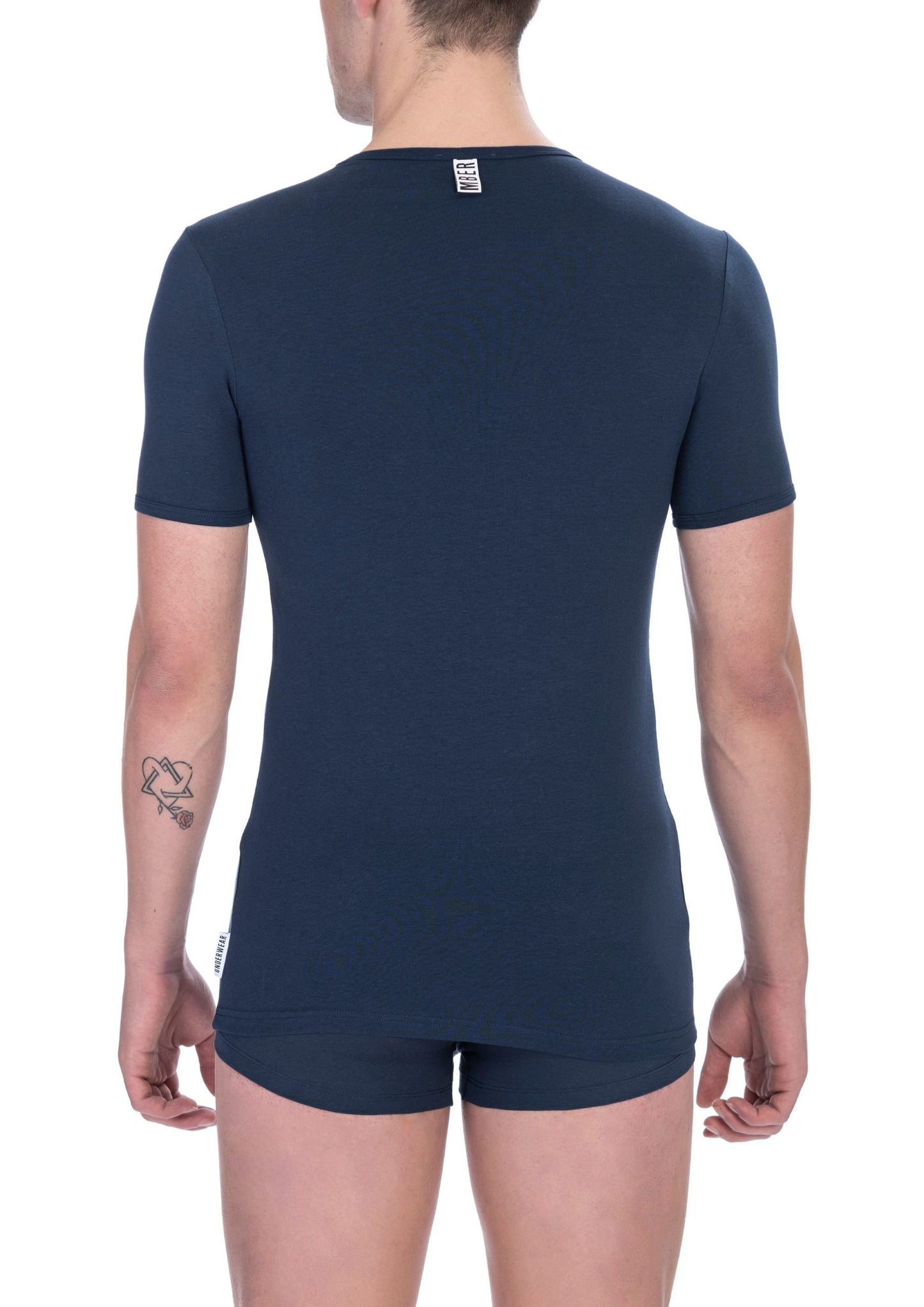 Blue Cotton T-Shirt