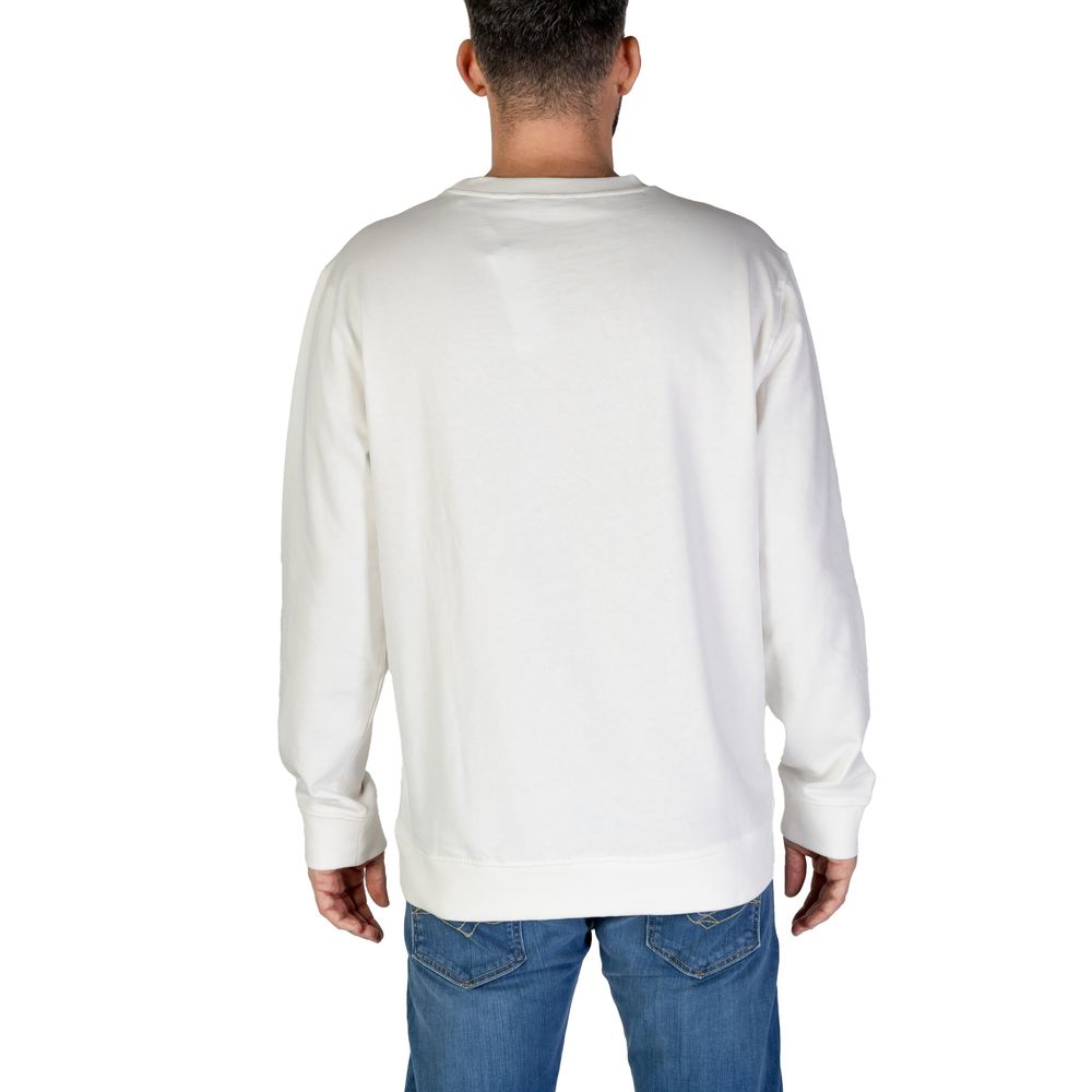 White Cotton Sweatshirt
