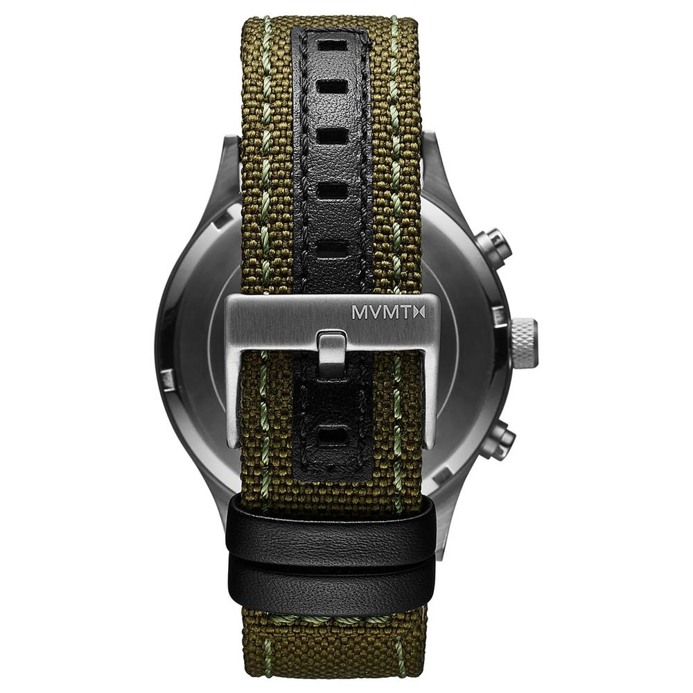 Bicolor Fabric Dress Watch