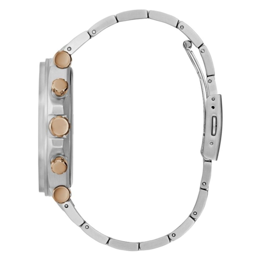 Gray Stainless Steel Dress Watch