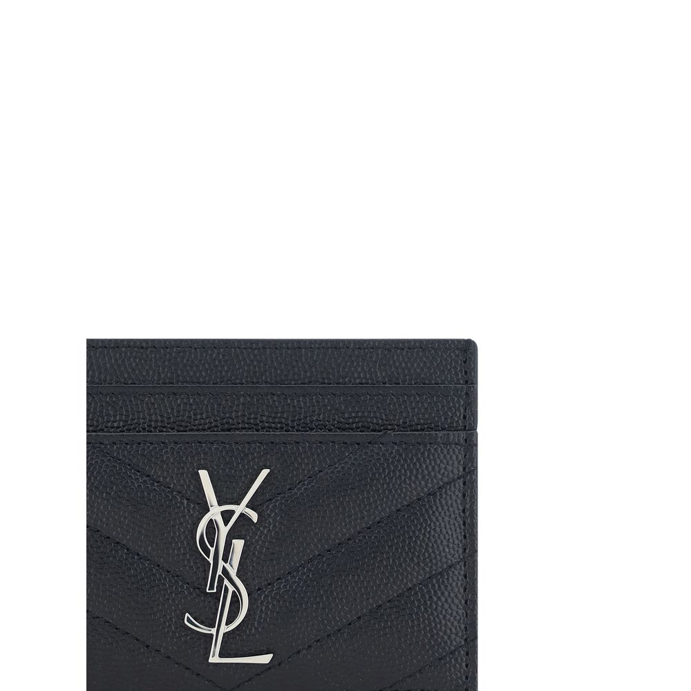 Black Leather Card Holder