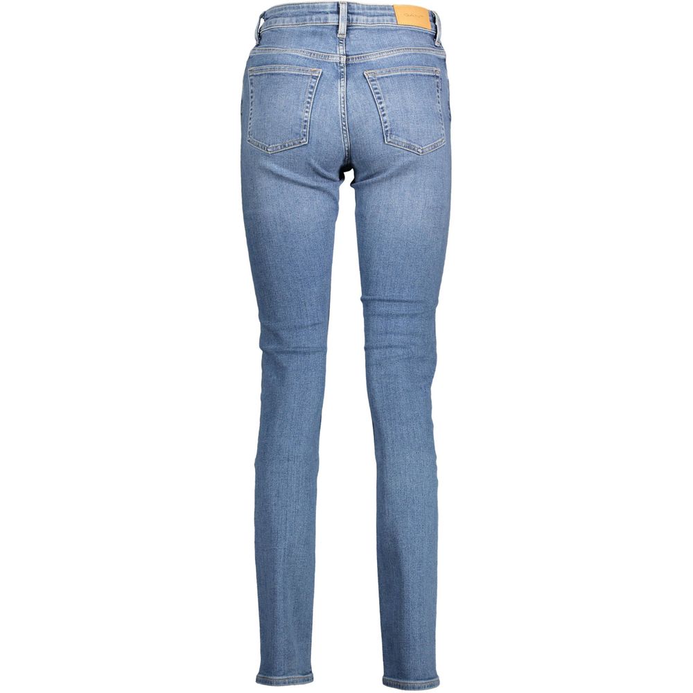 Blue Cotton Jeans Denim