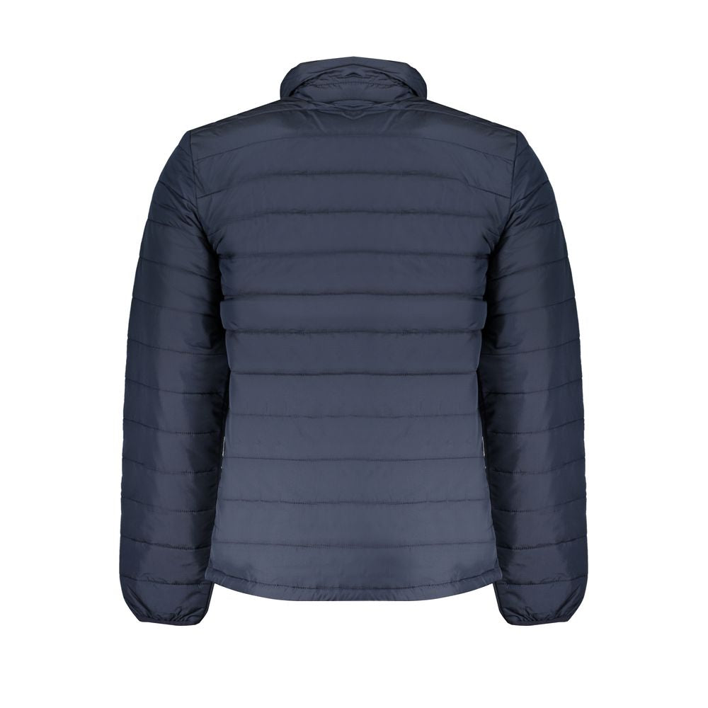 Blue Polyester Shell Jacket