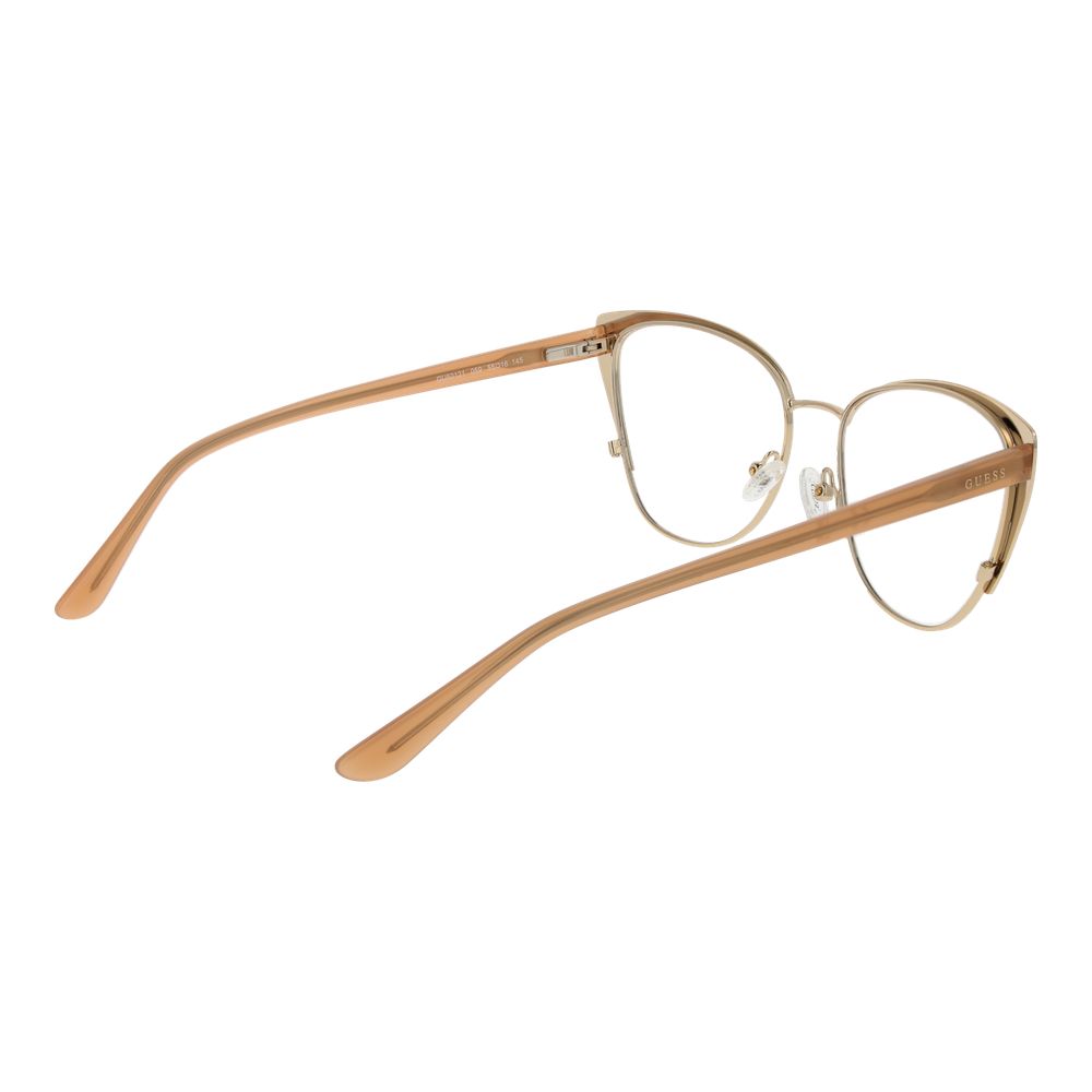 Beige Metal Glasses (Frames)