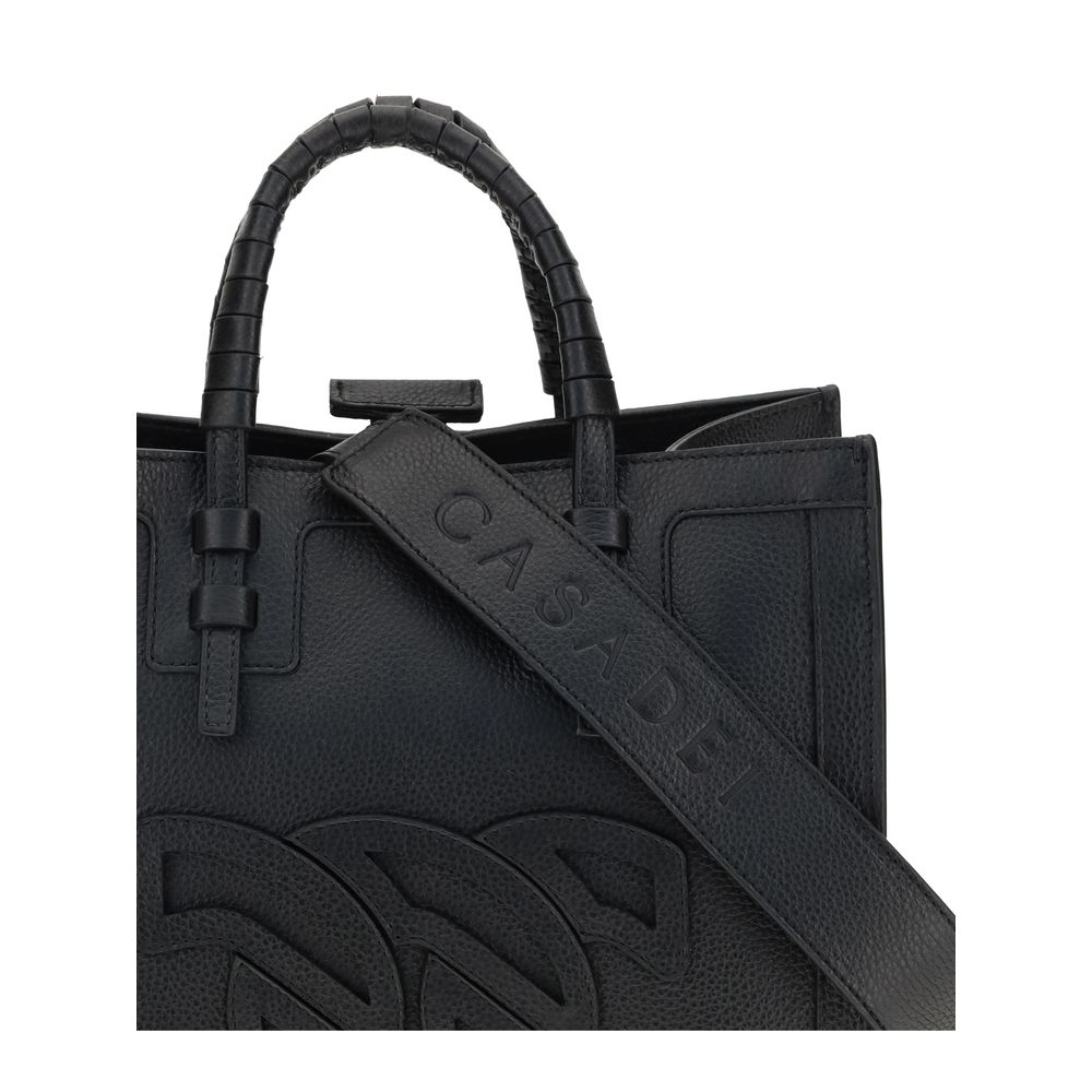 Black Calf Leather Bos Taurus Shoulder Bag