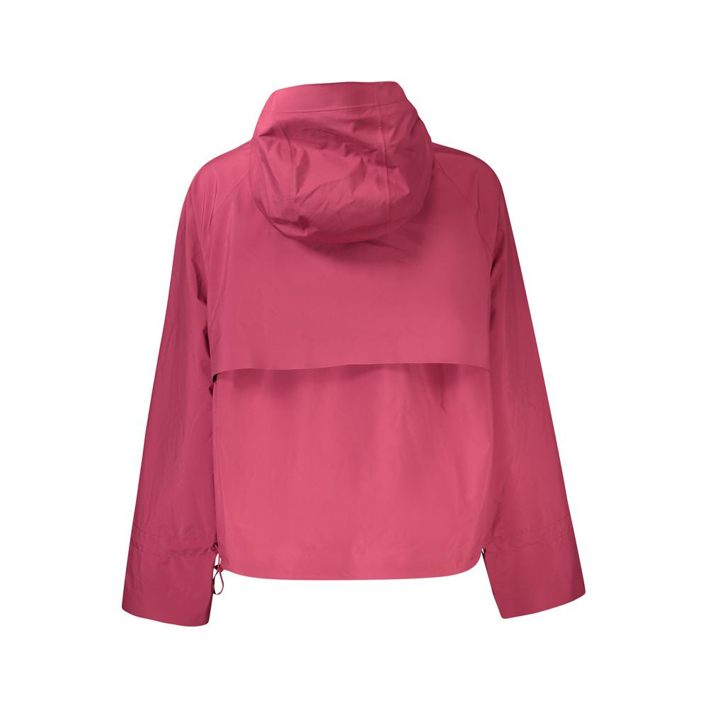 Purple Polyester Jackets & Coat