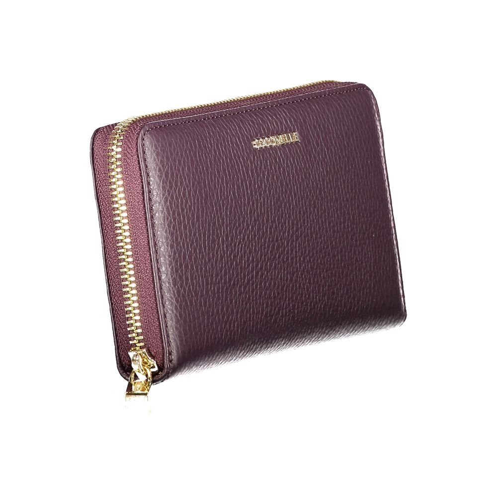 Purple Leather Wallet