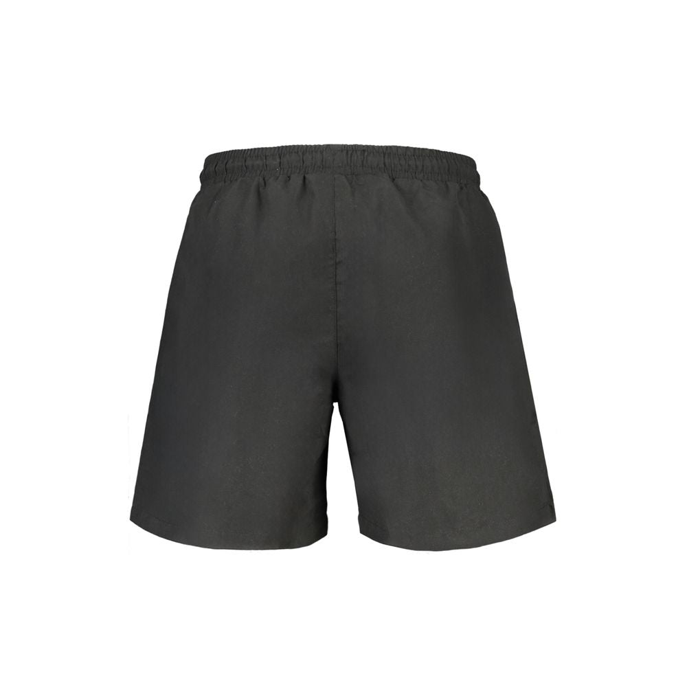 Nero Polyester Men Swimwear