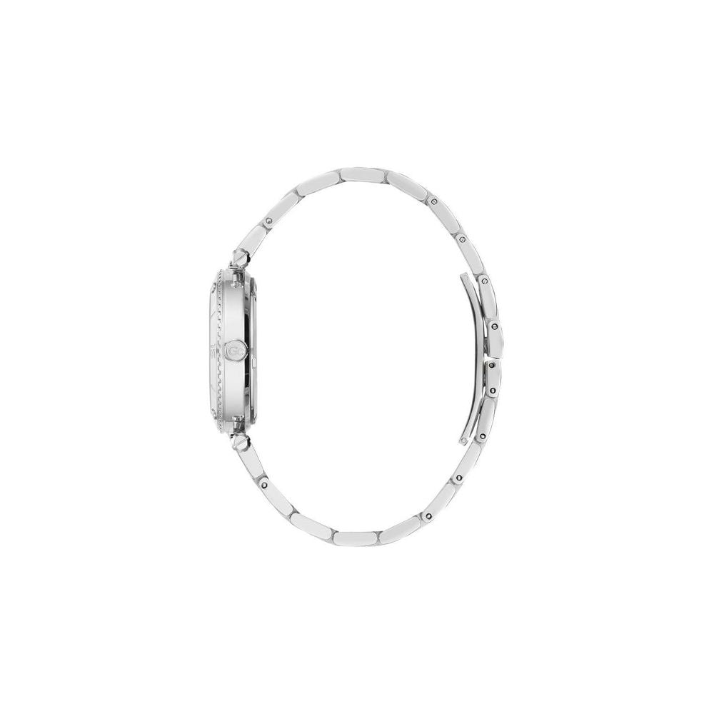 Gray Stainless Steel Dress Watch