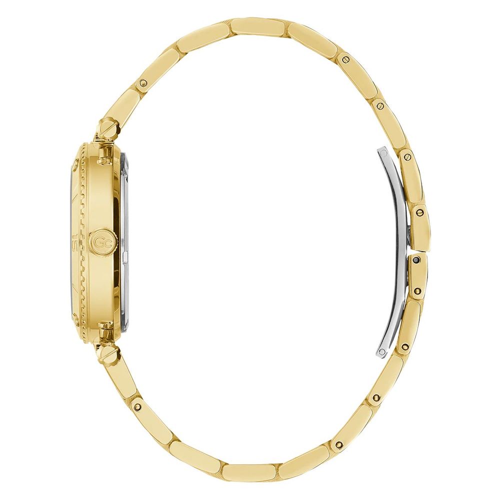 Gold Stainless Steel Dress Watch