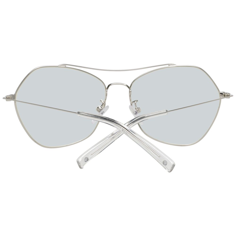 Gray Metal Sunglasses