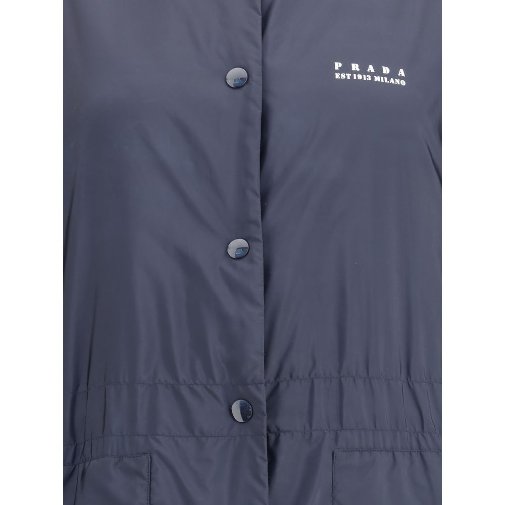 Blue Recycled Polyamide Clothing