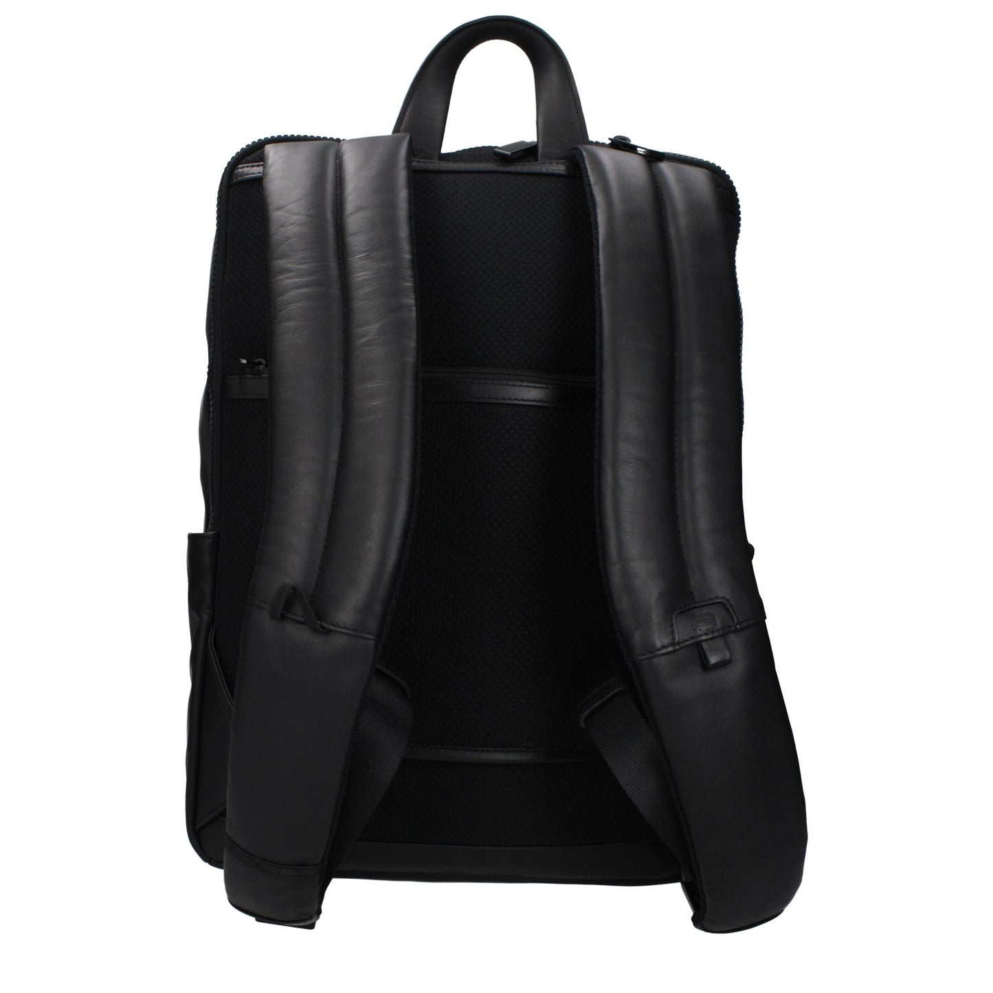 Black Leather Backpack