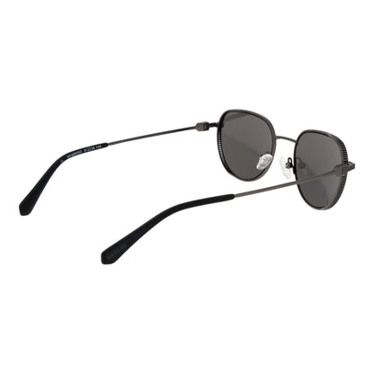Gray Metal Sunglasses