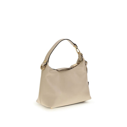 Cream Calf Leather Bos Taurus Handbag