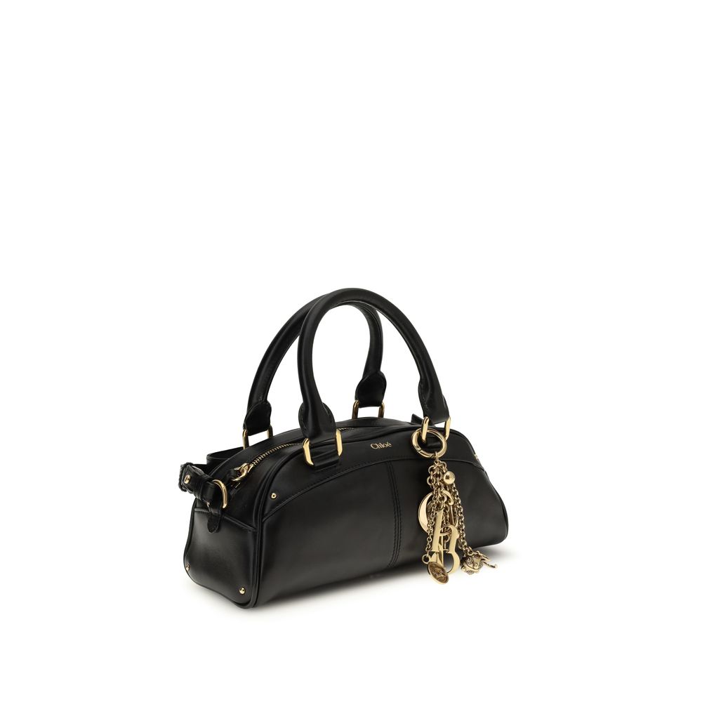 Black Calf Leather Bos Taurus Handbag