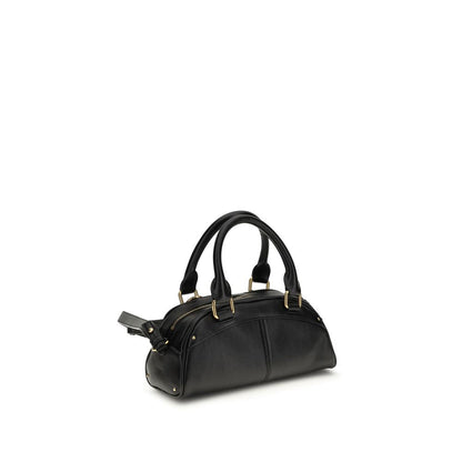 Black Calf Leather Bos Taurus Handbag