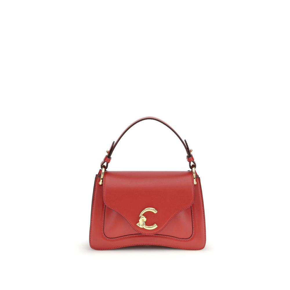 Red Calf Leather Bos Taurus Handbag