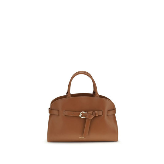 Brown Calf Leather Bos Taurus Handbag
