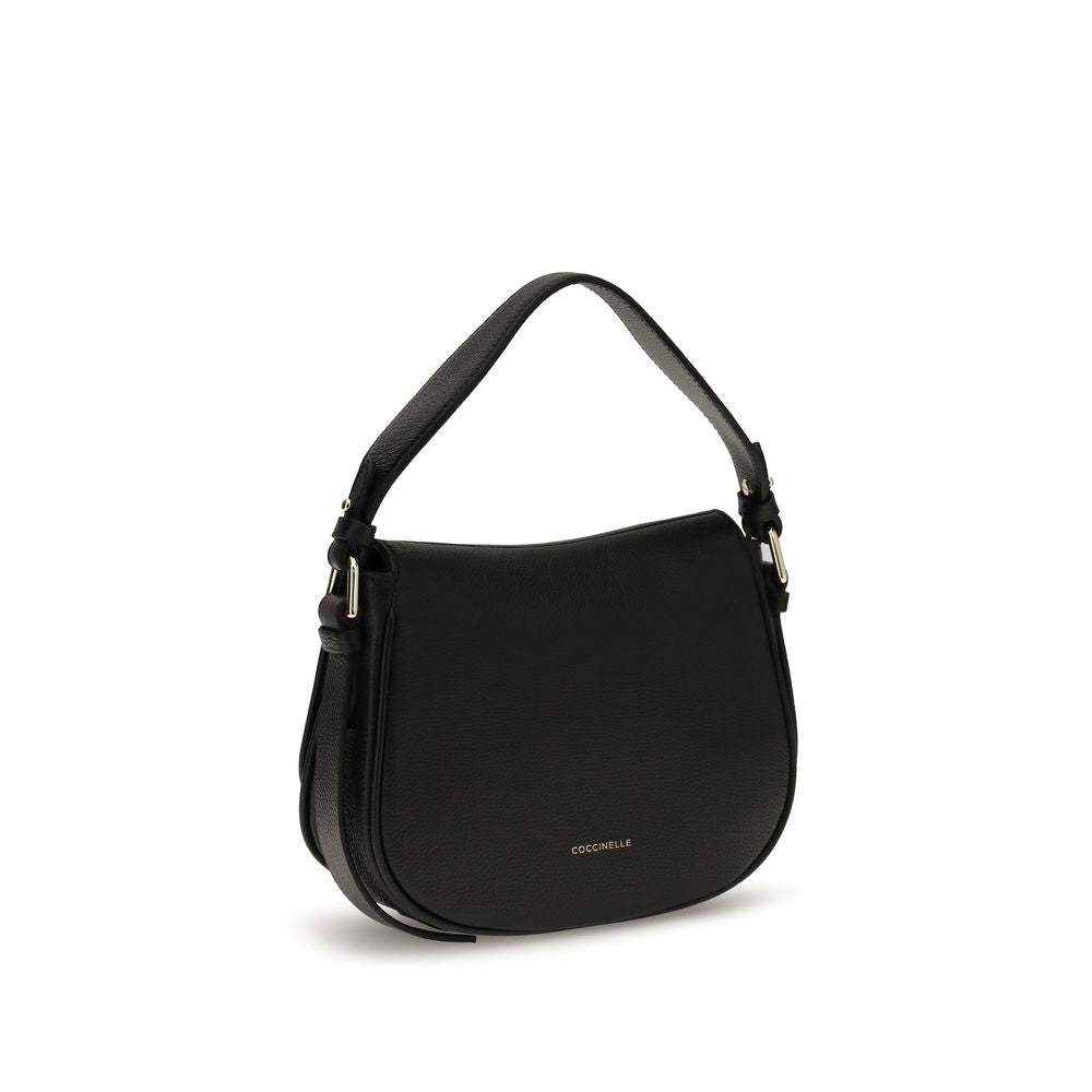 Black Calf Leather Bos Taurus Shoulder Bag