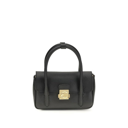 Black Calf Leather Bos Taurus Handbag