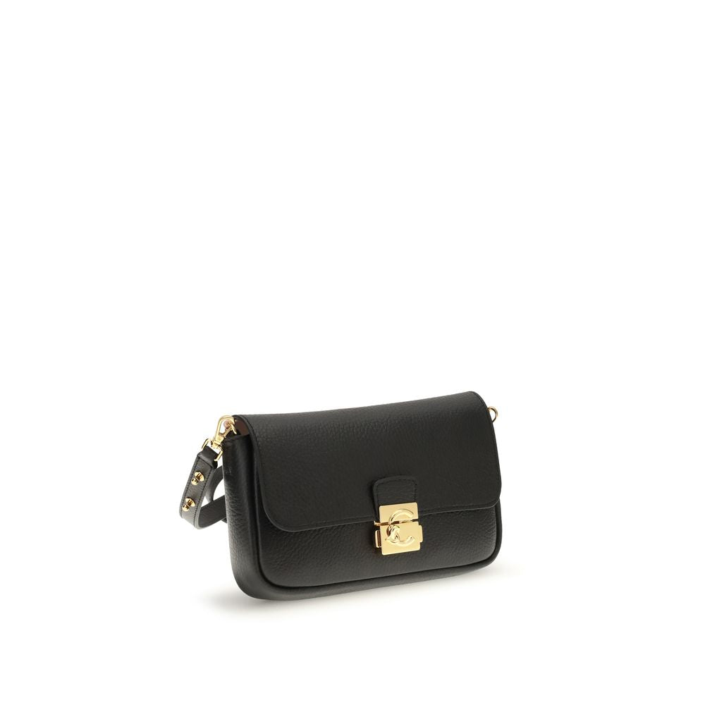 Black Calf Leather Bos Taurus Clutch Bag