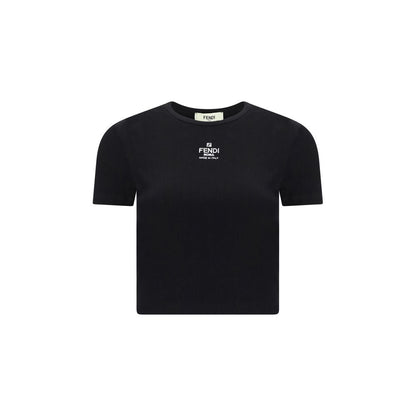 Black Cotton T-Shirt