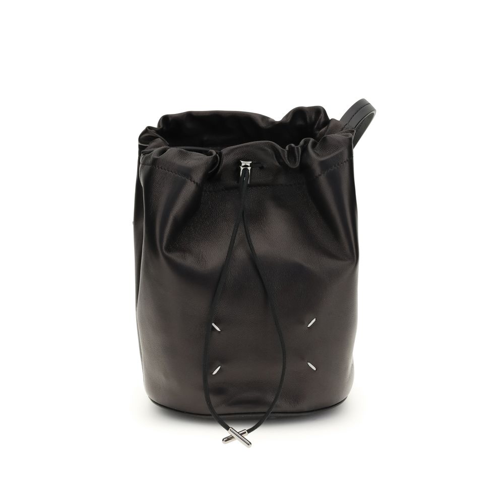 Black Calf Leather Bos Taurus Shoulder Bag