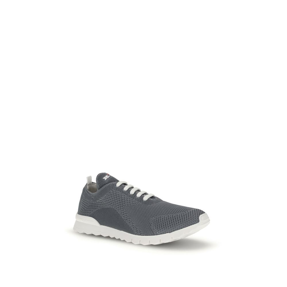 Gray Rubber Athletic Sneakers
