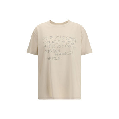 Beige Cotton T-Shirt